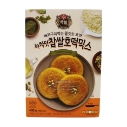 [백설] 녹차맛 찹쌀호떡믹스 400g
