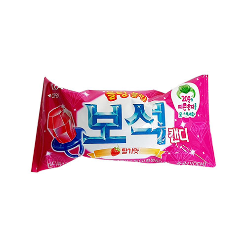 [롯데] 블링블링보석캔디 딸기맛 13g