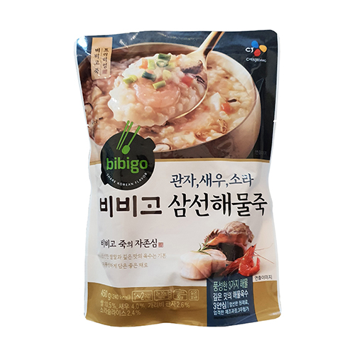 [비비고] 삼선해물죽 450g