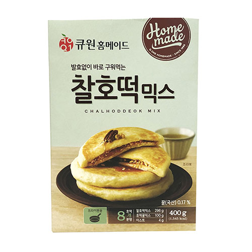 [큐원] 홈메이드 찰호떡믹스 400g