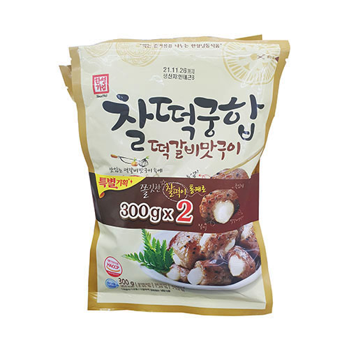 [한성] 찰떡궁합 떡갈비맛 구이 300g*2봉