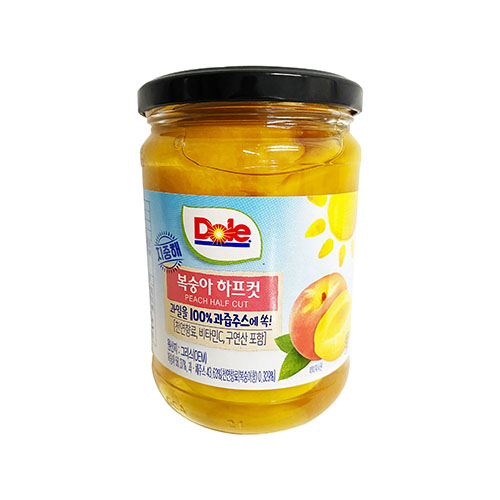 [Dole] 복숭아 하프컷 550g