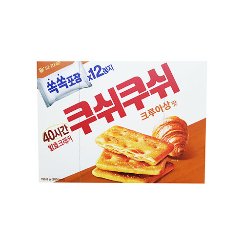 [오리온] 쿠쉬쿠쉬 크루아상맛 196.8g
