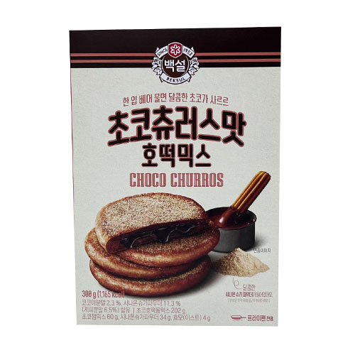 [백설] 초코츄러스맛 호떡믹스 300g
