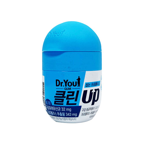 [오리온] 닥터유 업 클린 껌 씹는 프로폴리스 90g