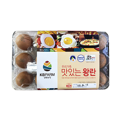 [경북농장] 맛있는 왕란 15개입