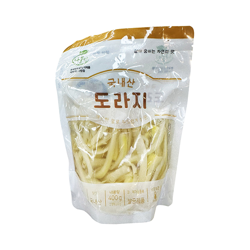 [나물인] 국내산 도라지 400g
