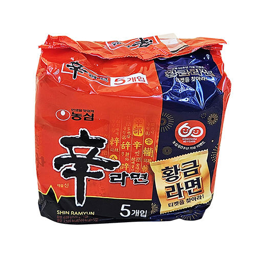 [농심] 신라면 600g(5입)