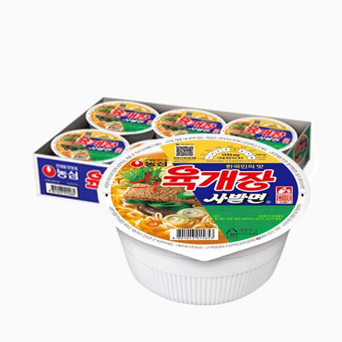 [농심] 사발면 6입